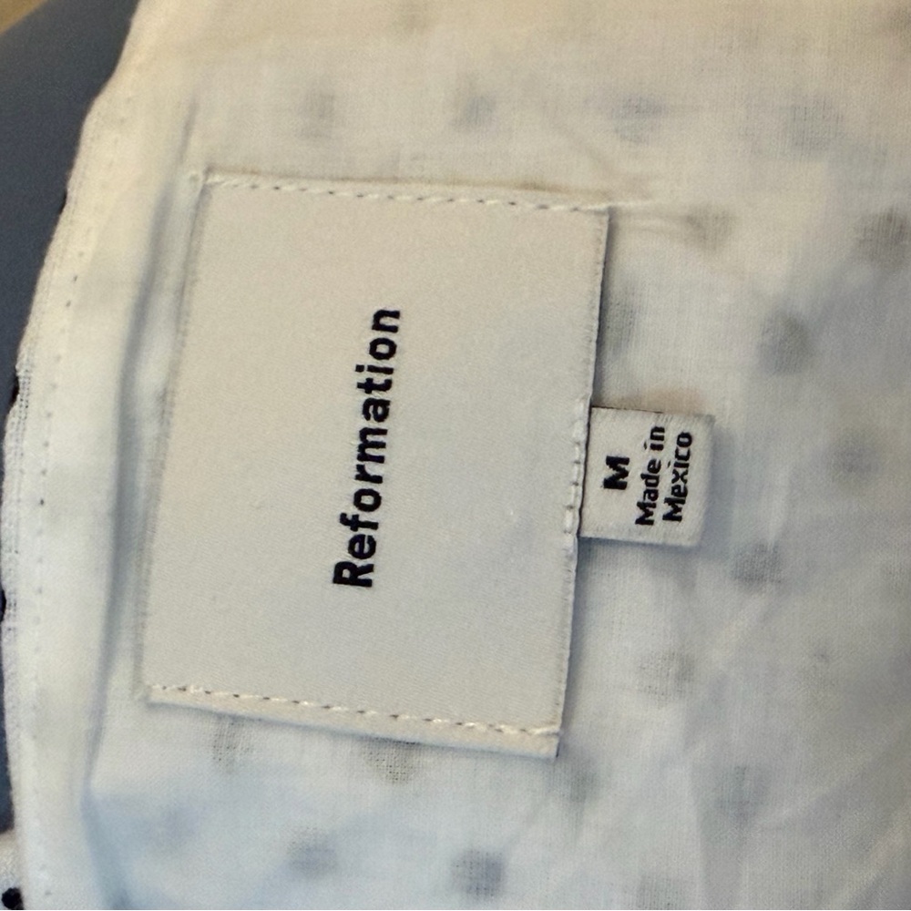 Reformation Polka Dot Mini Dress - Picture 7 of 8